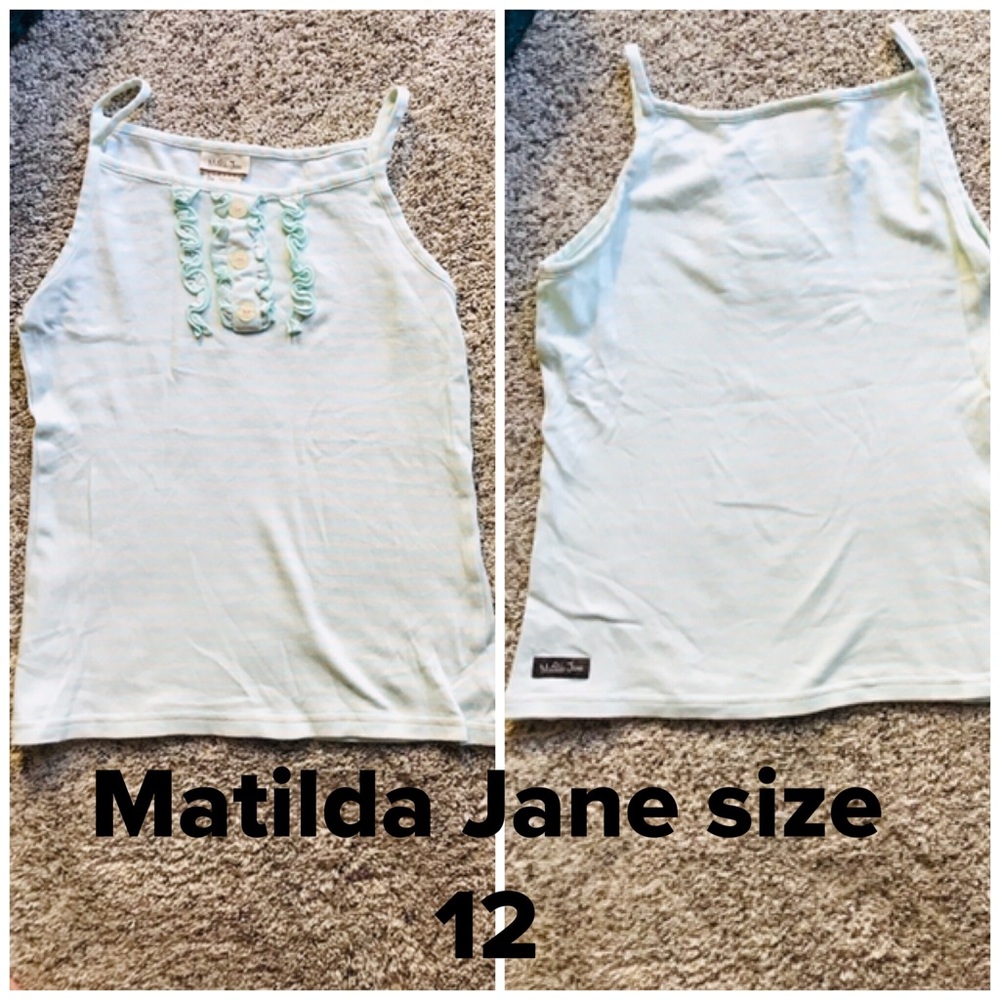 Matilda Jane Girls Tank size 12